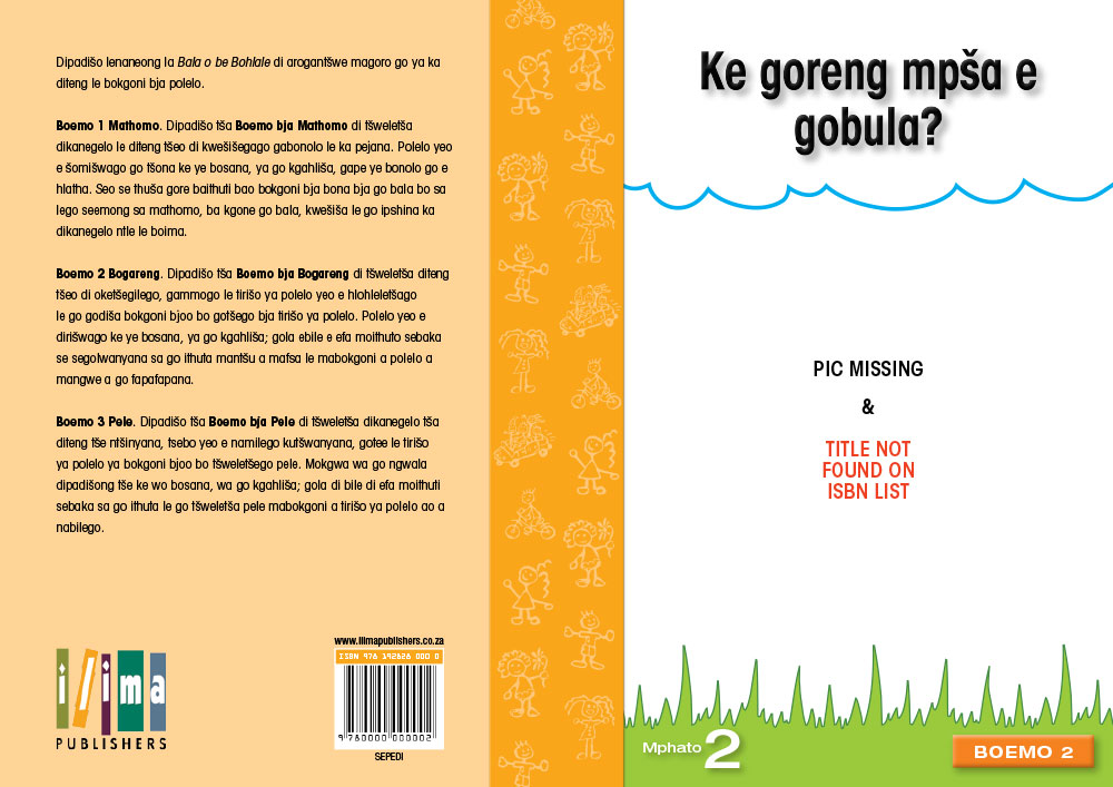 Ke goreng mpša e gobula?- Seipei Sefoka